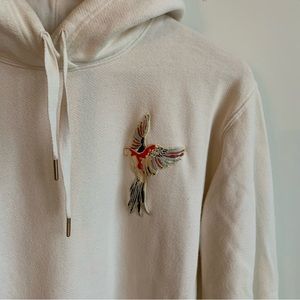 Aritzia Little Moon embroidered hoodie
